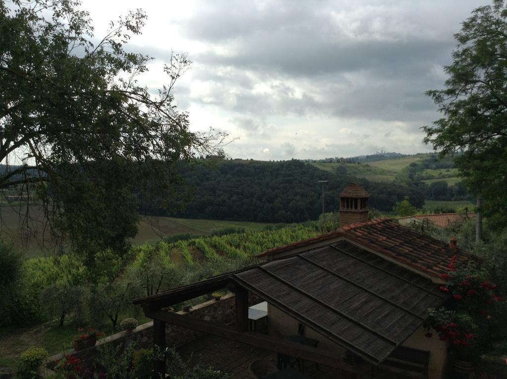 Gasthaus Agriturismo L'Olmo San Gimignano Exterior foto